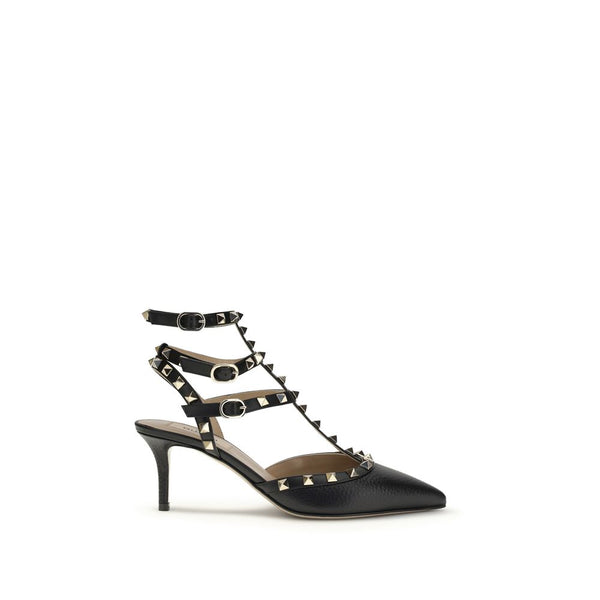 Valentino Garavani UPPER 100% Calf Leather Bos Taurus SOLE 100% Calf Leather Bos Taurus heel in black