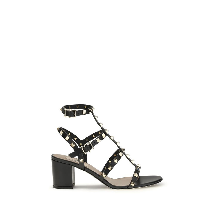 Valentino Garavani Upper: 100% Calf Leather Bos Taurus; Sole: 100% Calf Leather Bos Taurus sandal in black