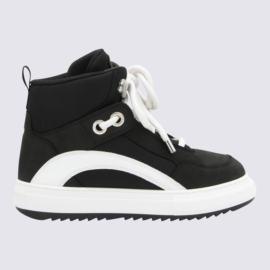 Dsquared2 Canvas sneaker in black