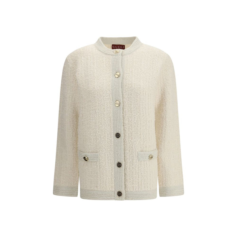 Gucci 51% Wool cardigan in beige