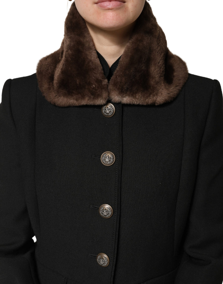 Dolce & Gabbana Mink fur scarf in brown