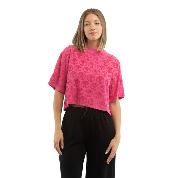Moschino 80% Cotton t-shirt in pink