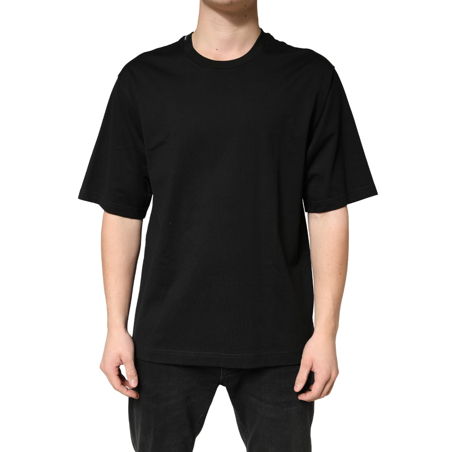 Dolce & Gabbana 100% Cotton t-shirt in black