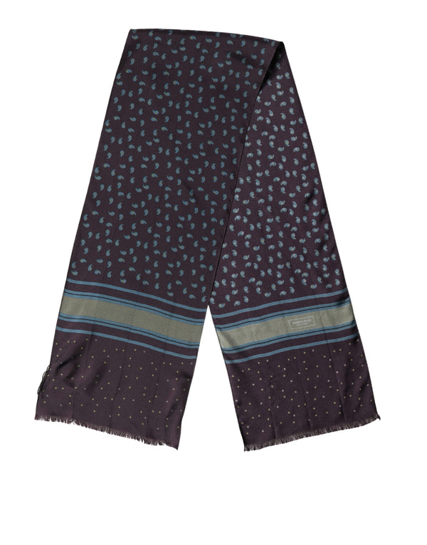 Dolce & Gabbana 100% Silk scarf in brown