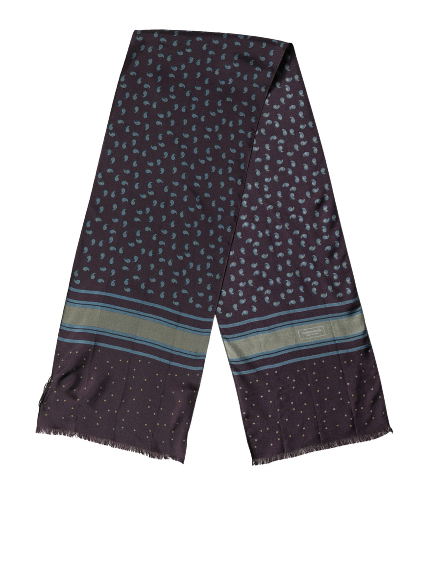 Dolce & Gabbana 100% Silk scarf in brown