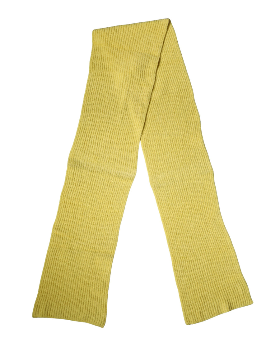 Dolce & Gabbana 70% Cotton scarf in yellow
