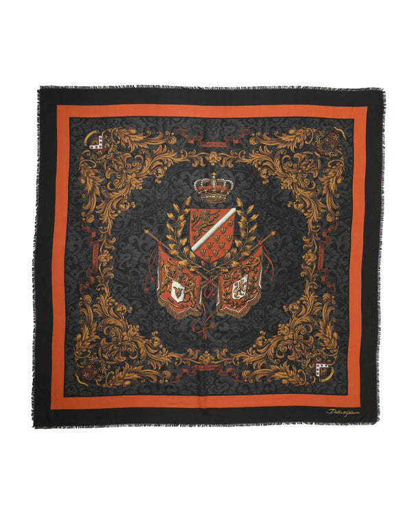 Dolce & Gabbana 65% Cashmere 35% Silk scarf in multicolor