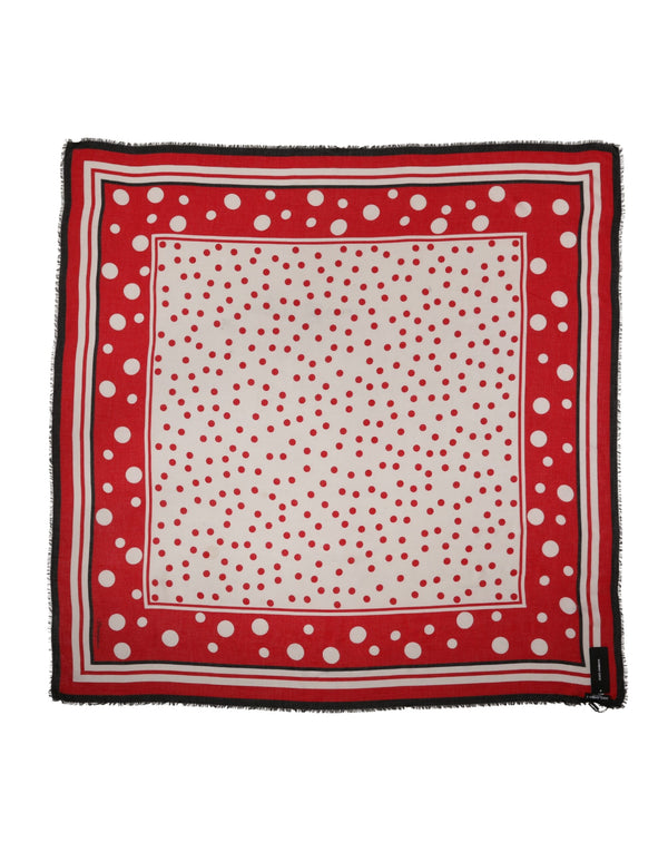 Dolce & Gabbana 90% Modal scarf in red