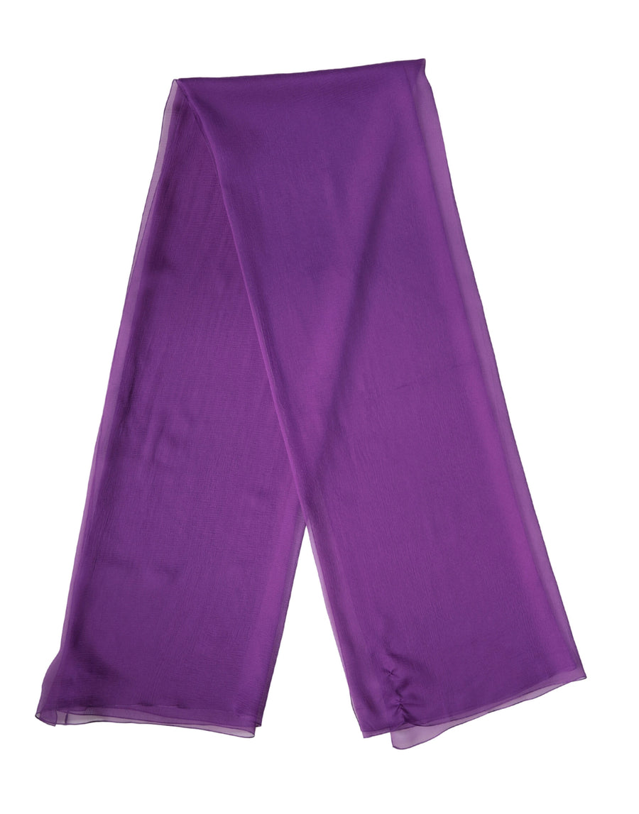 Dolce & Gabbana 100% Silk shawl in purple