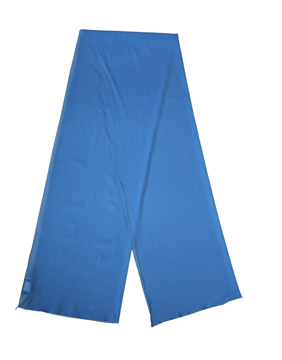 Dolce & Gabbana 92% Silk 8% Elastane scarf in blue