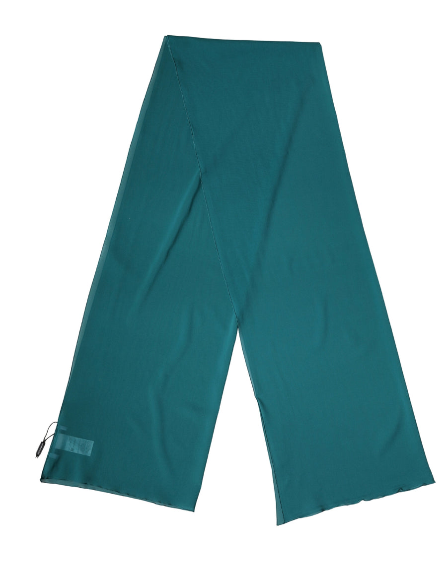 Dolce & Gabbana 92% Silk 8% Elastane scarf in green