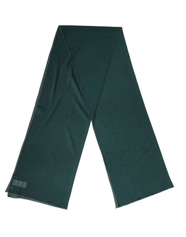 Dolce & Gabbana 92% Silk 8% Elastane scarf in green