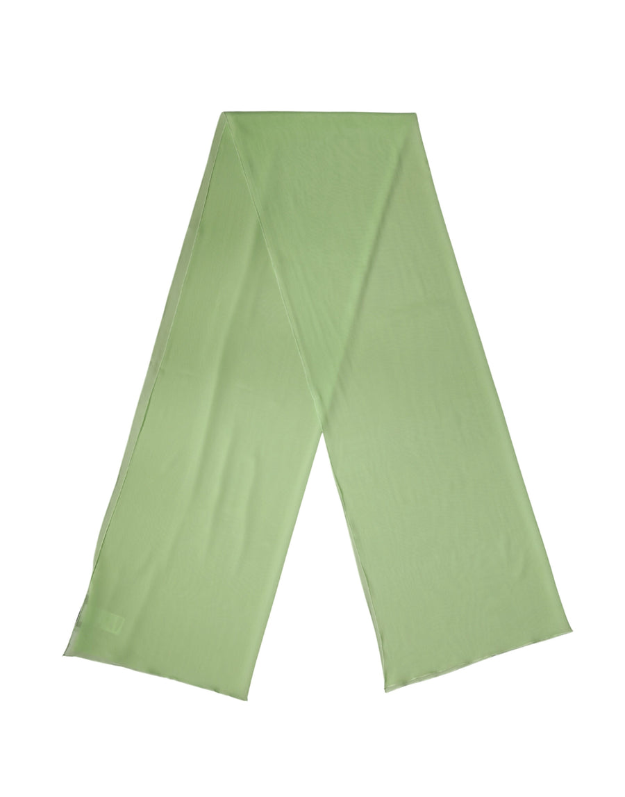 Dolce & Gabbana 92% Silk 8% Elastane scarf in green