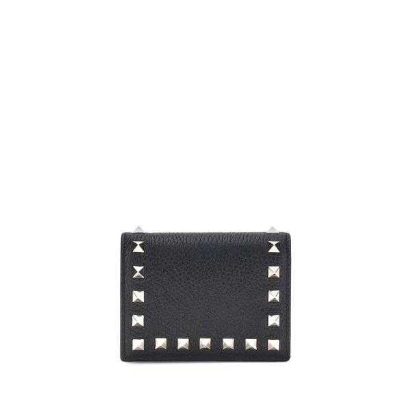 Valentino Garavani 100% Calf Leather Bos Taurus wallet in black