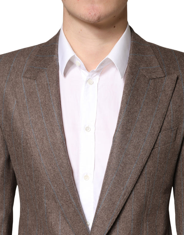 Dolce & Gabbana 100% Virgin Wool blazer in brown