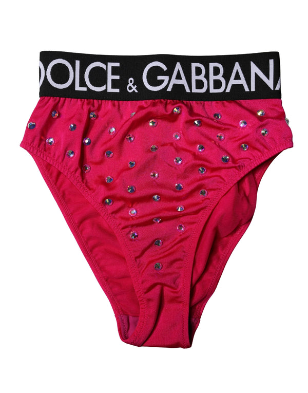 Dolce & Gabbana 80% Nylon brief in pink