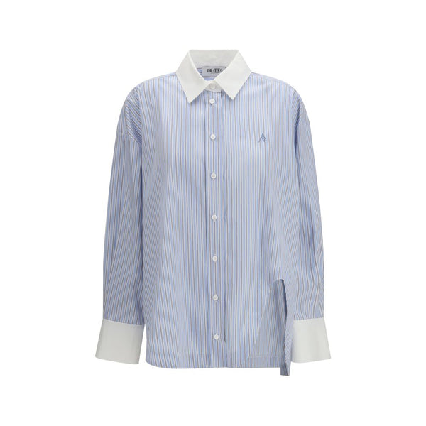 The Attico 100% Cotton shirt in blue