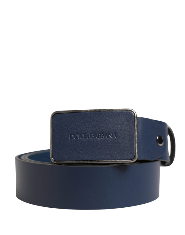 Dolce & Gabbana 100% Calf Leather belt in blue