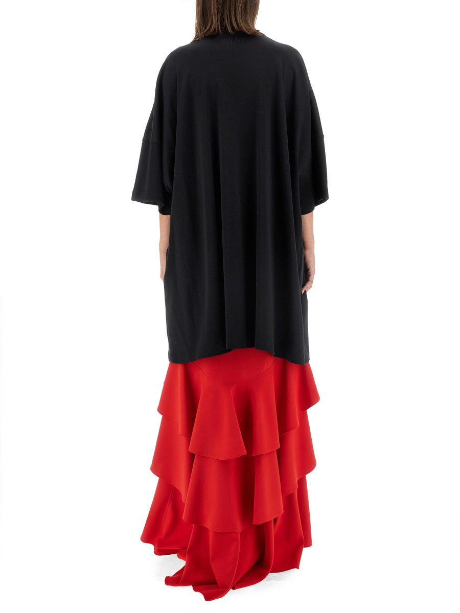 Cotton Interlock Dress Black