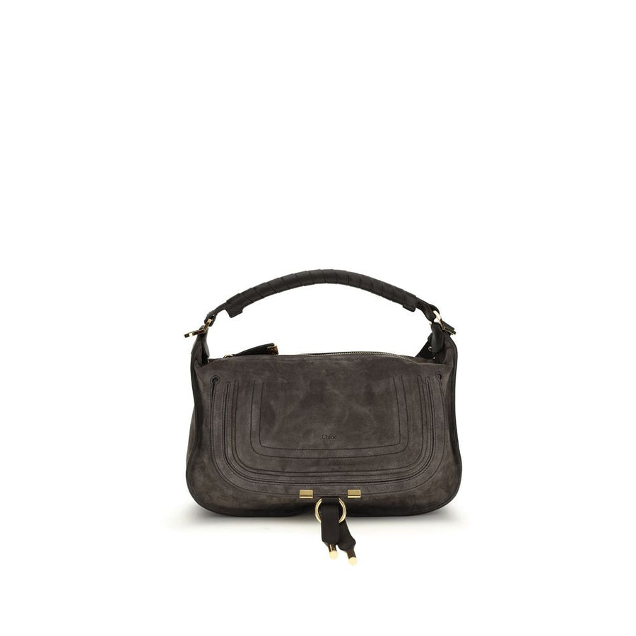 Chloé 100% Calf Leather Bos Taurus shoulder bag in brown
