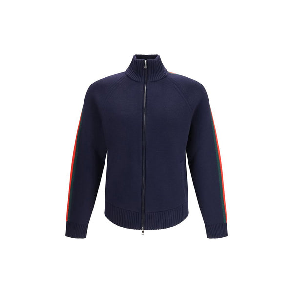 Gucci 100% Wool cardigan in navy