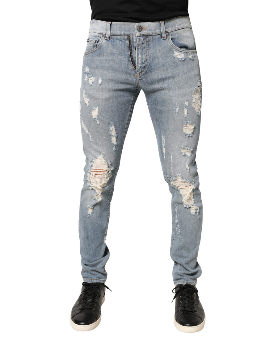 Dolce & Gabbana 98% Cotton jeans in blue