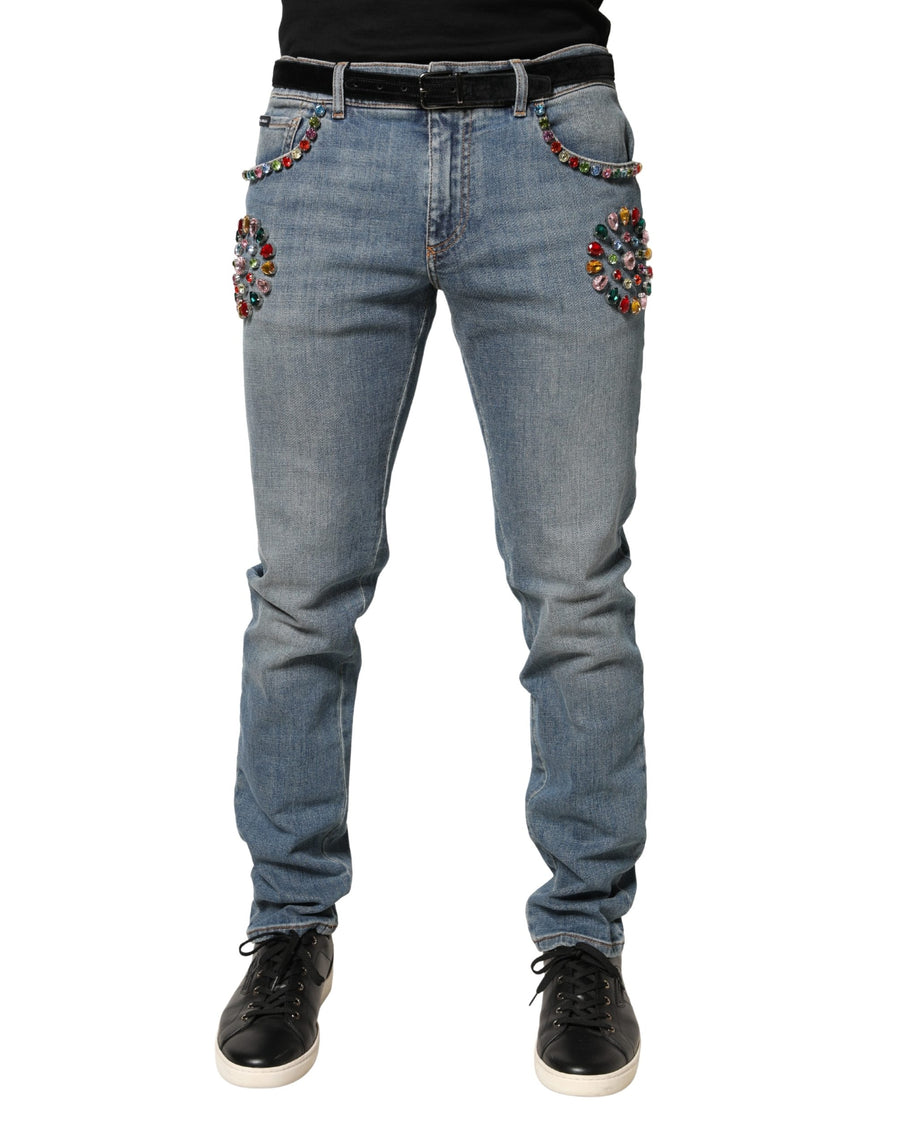 Dolce & Gabbana 98% Cotton 2% Elastane jeans in blue