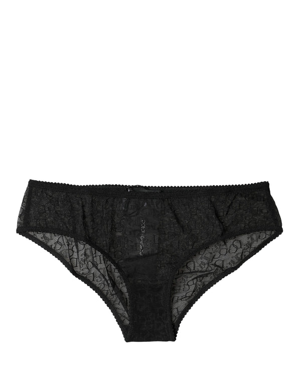 Dolce & Gabbana 90% Nylon 10% Elastane brief in black