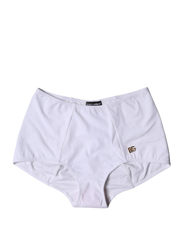 Dolce & Gabbana 75% Nylon 25% Elastane panty in white