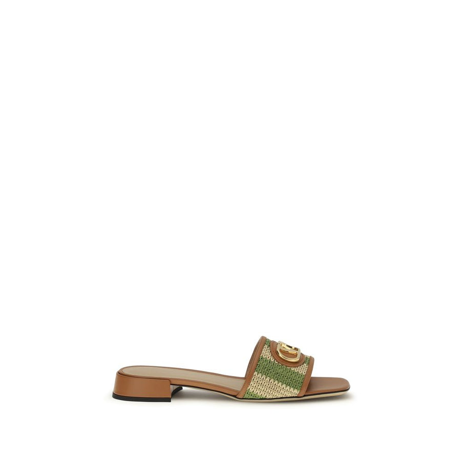 Valentino Garavani Upper: 60% Viscose sandal in multicolor