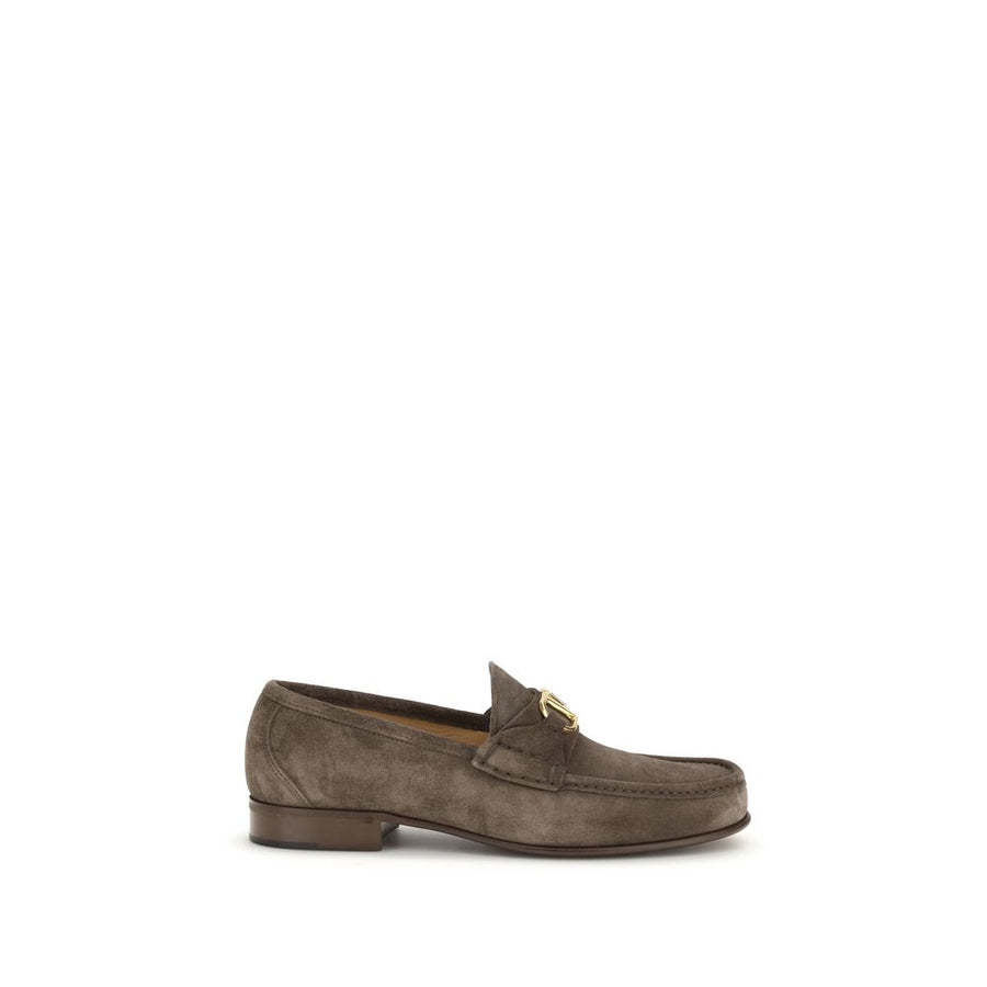 Valentino Garavani Upper: 100% Calf Leather Bos Taurus; Sole: 100% Calf Leather Bos Taurus loafer in brown