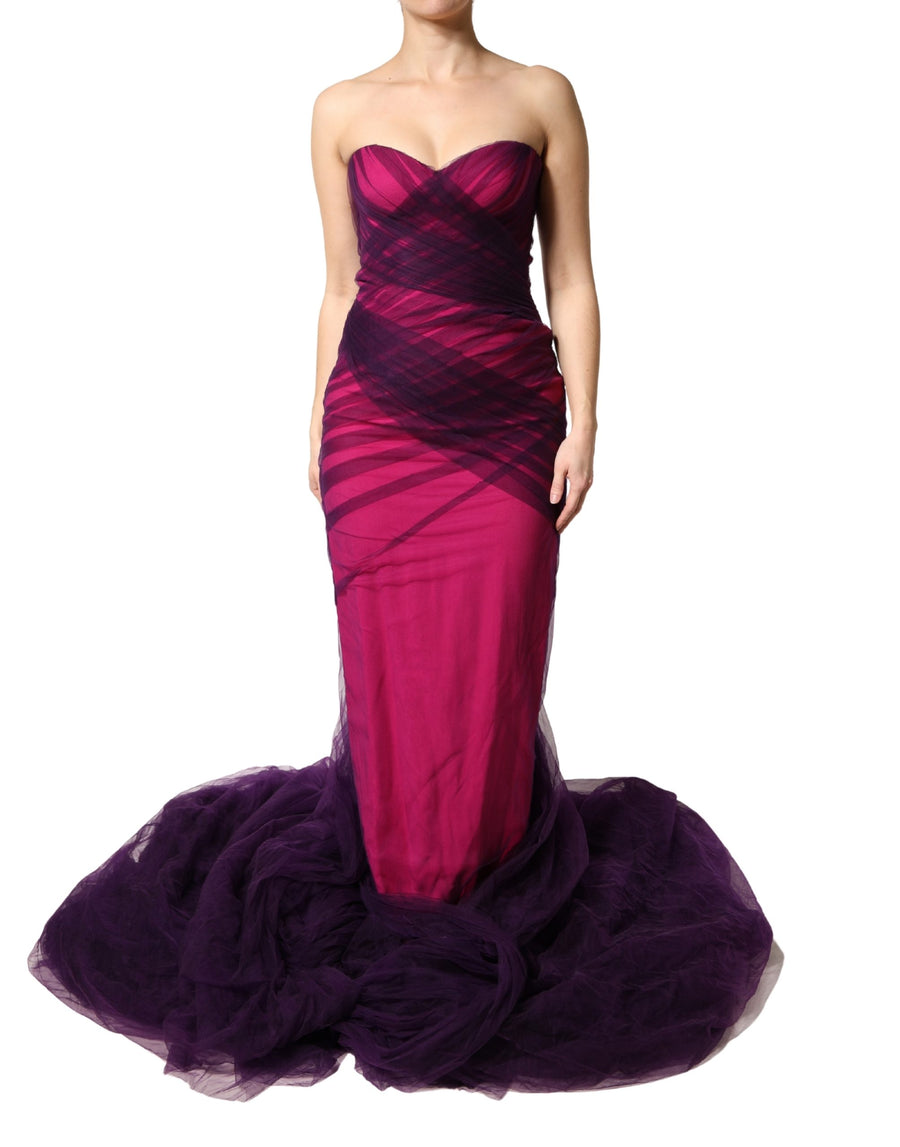 Dolce & Gabbana 79% Acetate dress in pink