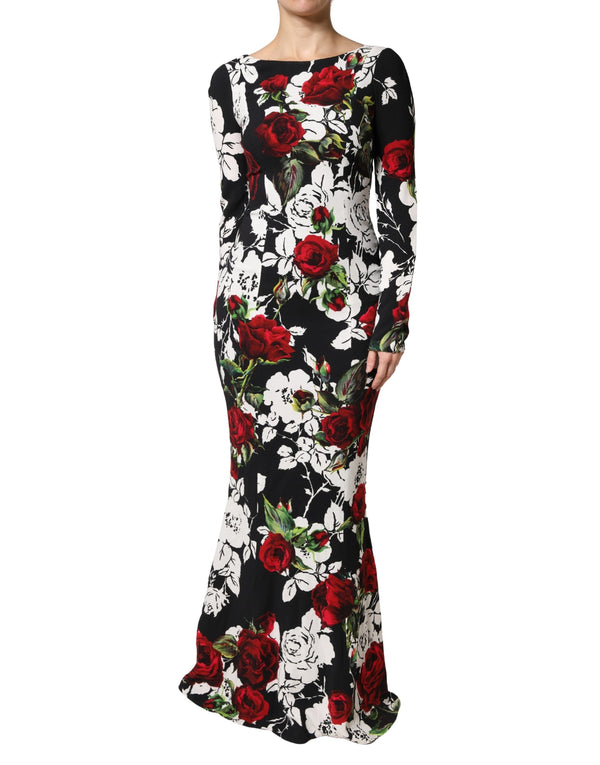 Dolce & Gabbana 100% Viscose gown in black