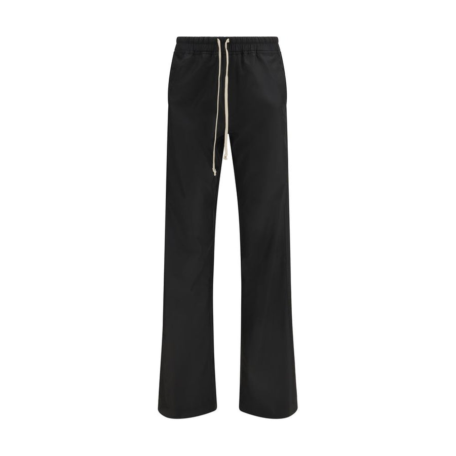Moncler X Rick Owens 100% Polyester joggers in black