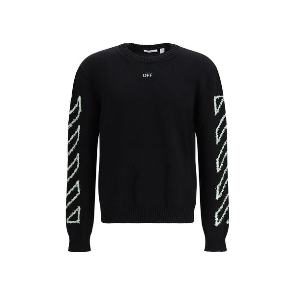 Off-White 100% Cotton sweater in black