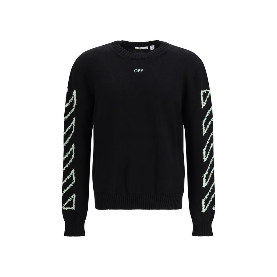 Off-White 100% Cotton sweater in black