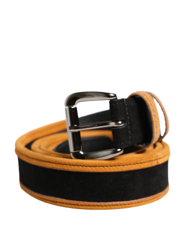 Dolce & Gabbana 98% Polyester belt in black