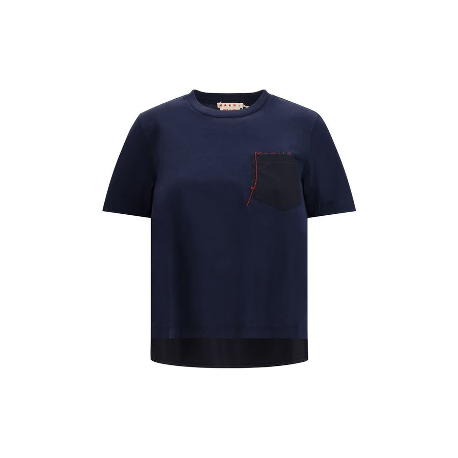 Marni 100% Cotton t-shirt in blue
