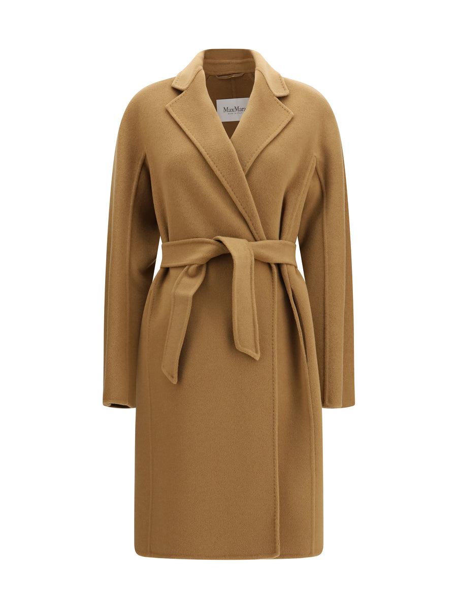 Max Mara 100% Cashmere coat in beige