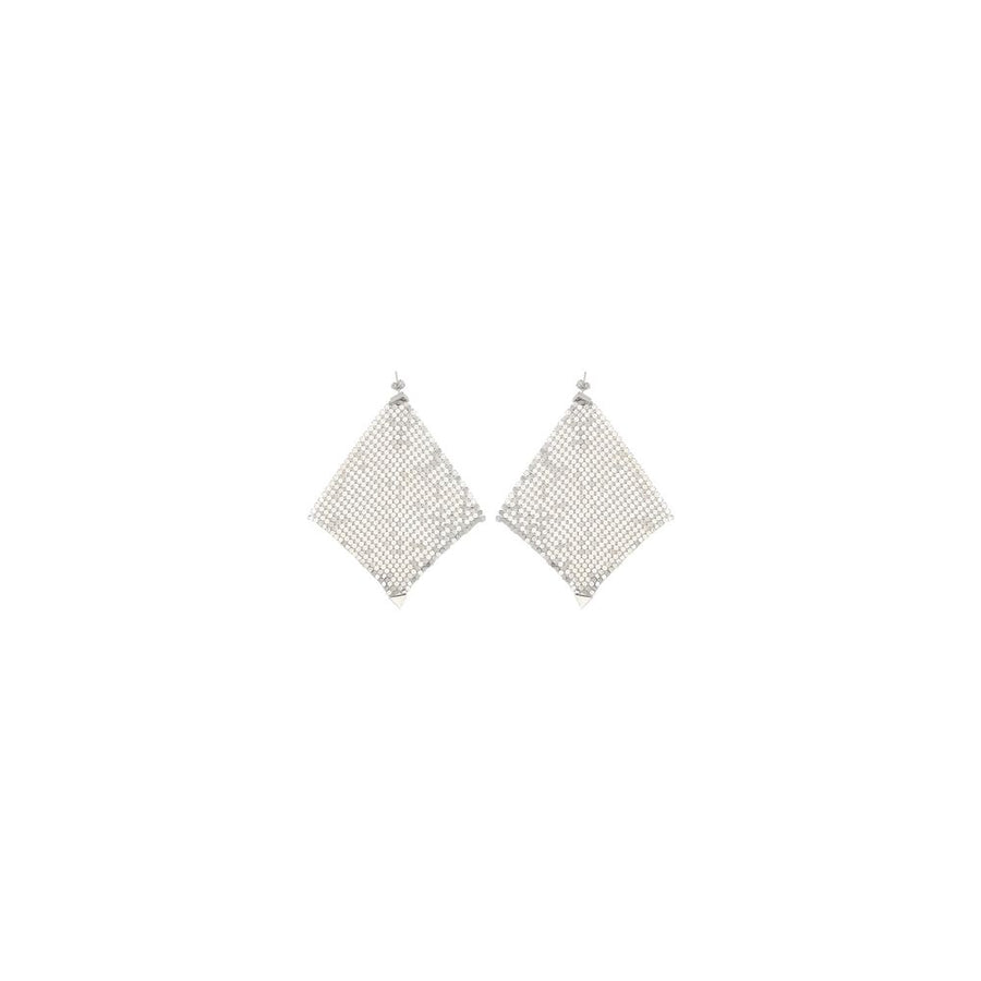 Rabanne 100% Brass earrings in silver