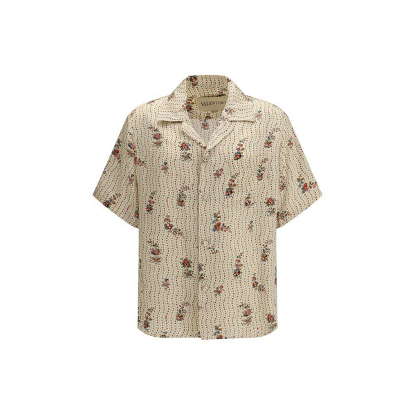 Valentino 100% Silk shirt in beige