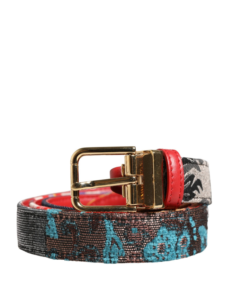 Dolce & Gabbana 8% Acetate belt in multicolor