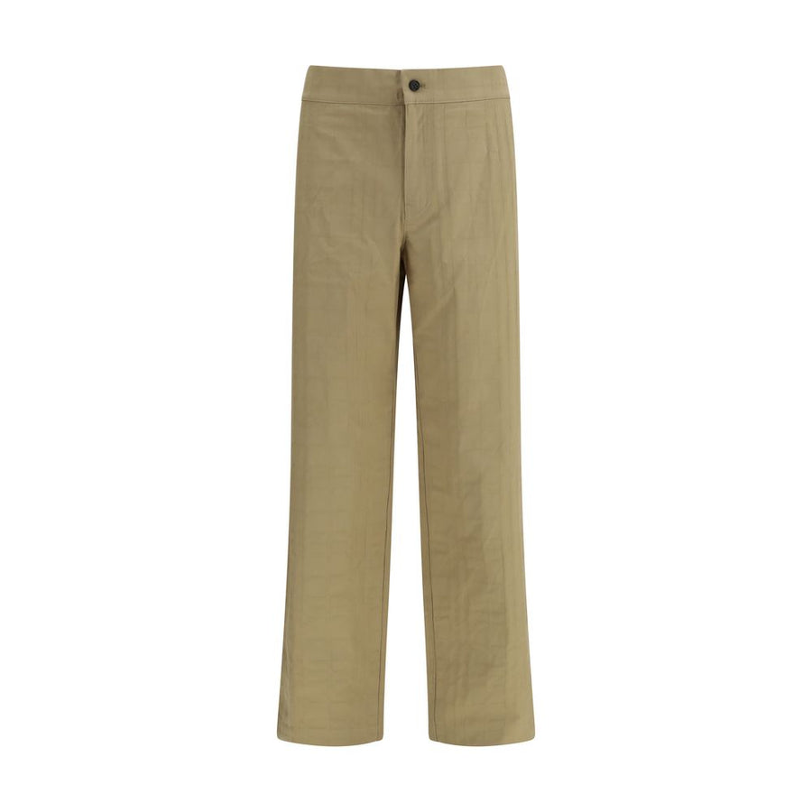 Burberry 100% Cotton chinos in beige