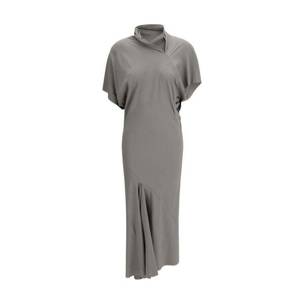 Rick Owens 64% Acetate dress in gray