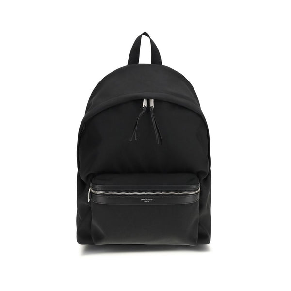 Saint Laurent 100% Nylon backpack in black
