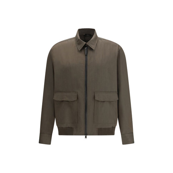 Brioni 100% Wool jacket in brown