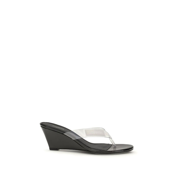 Coperni 100% PVC sandals in black