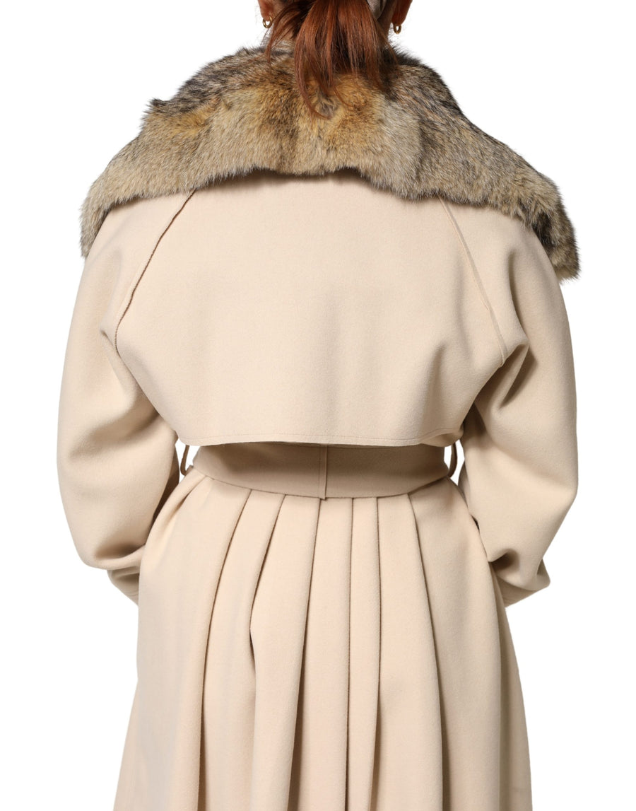 Dolce & Gabbana Fur scarf in brown