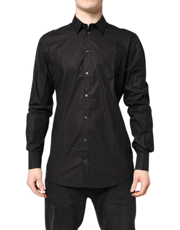 Dolce & Gabbana 100% Cotton shirt in black