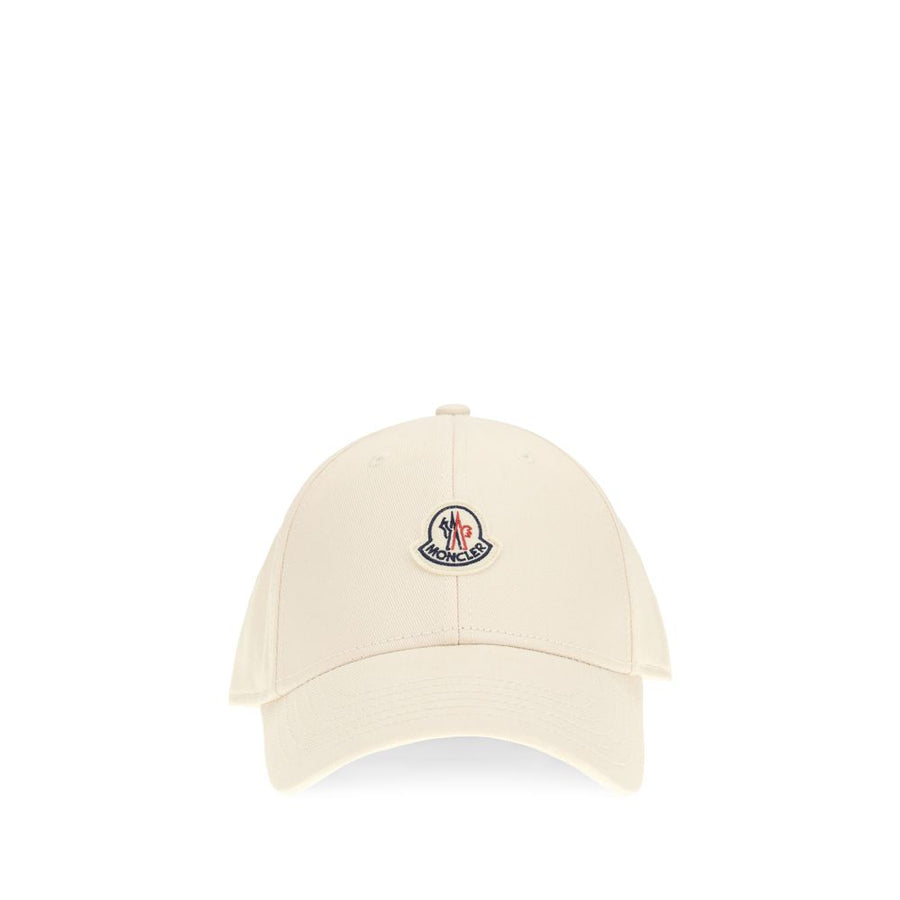 Moncler MOL10933B0000804863081BB 100% Cotton baseball cap in beige
